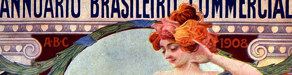 Capa do Annuário Brasileiro Commercial de 1908