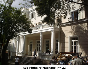 Rua Pinheiro Machado, nº 22