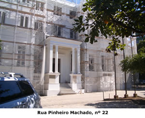Rua Pinheiro Machado, nº 22