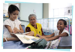 Leitura na enfermaria